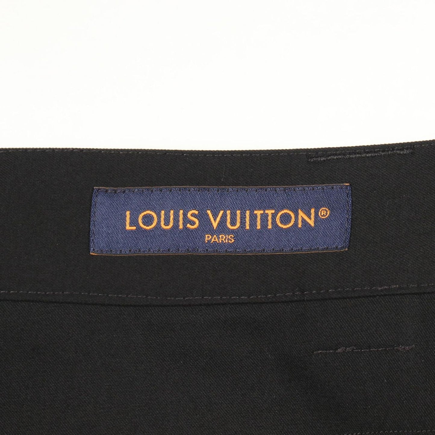 Louis Vuitton Pants Tailored Capenta LV Embroidery Pocket MM Pqr Wool — view 3