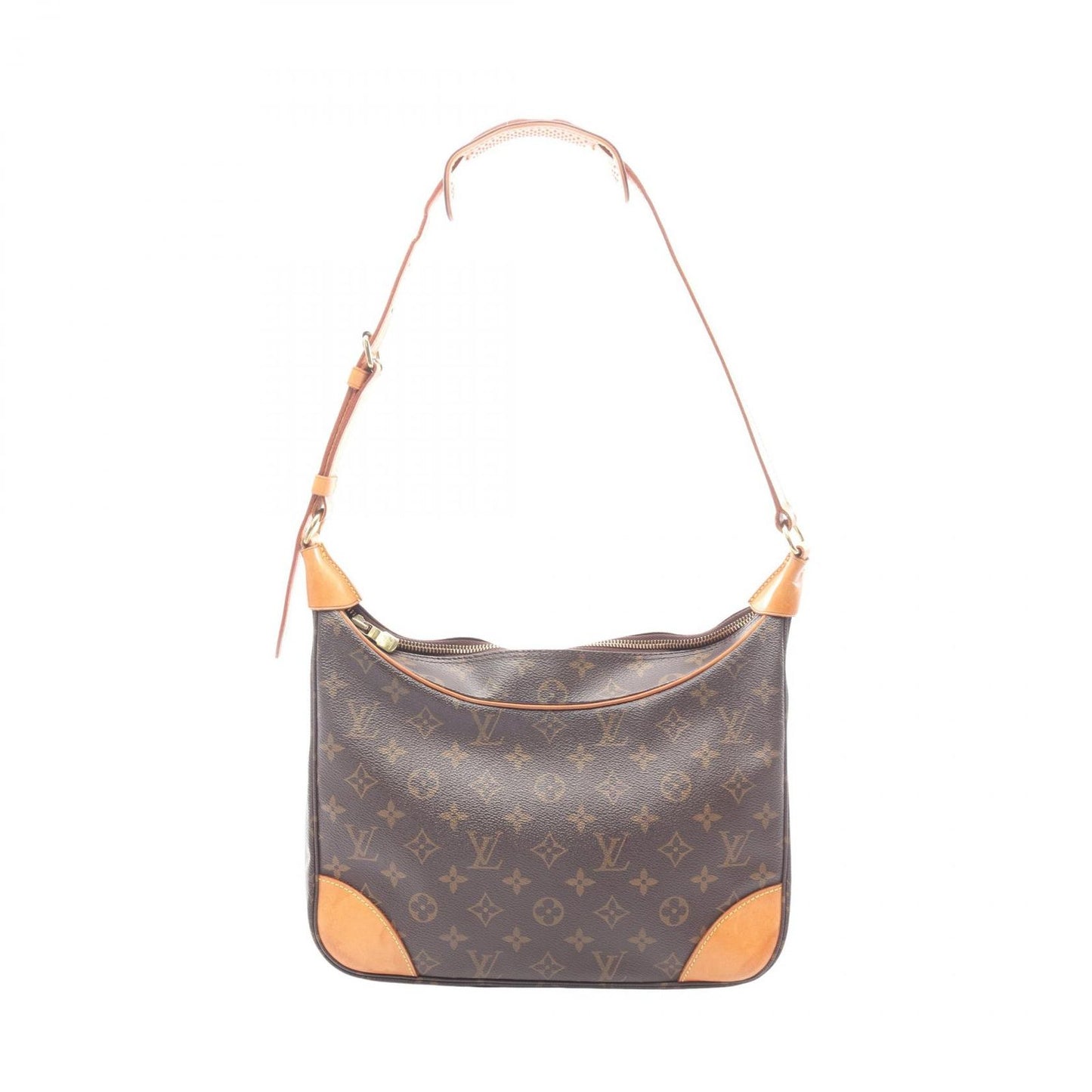 Louis Vuitton Shoulder Bag Boulogne PM Canvas Leather