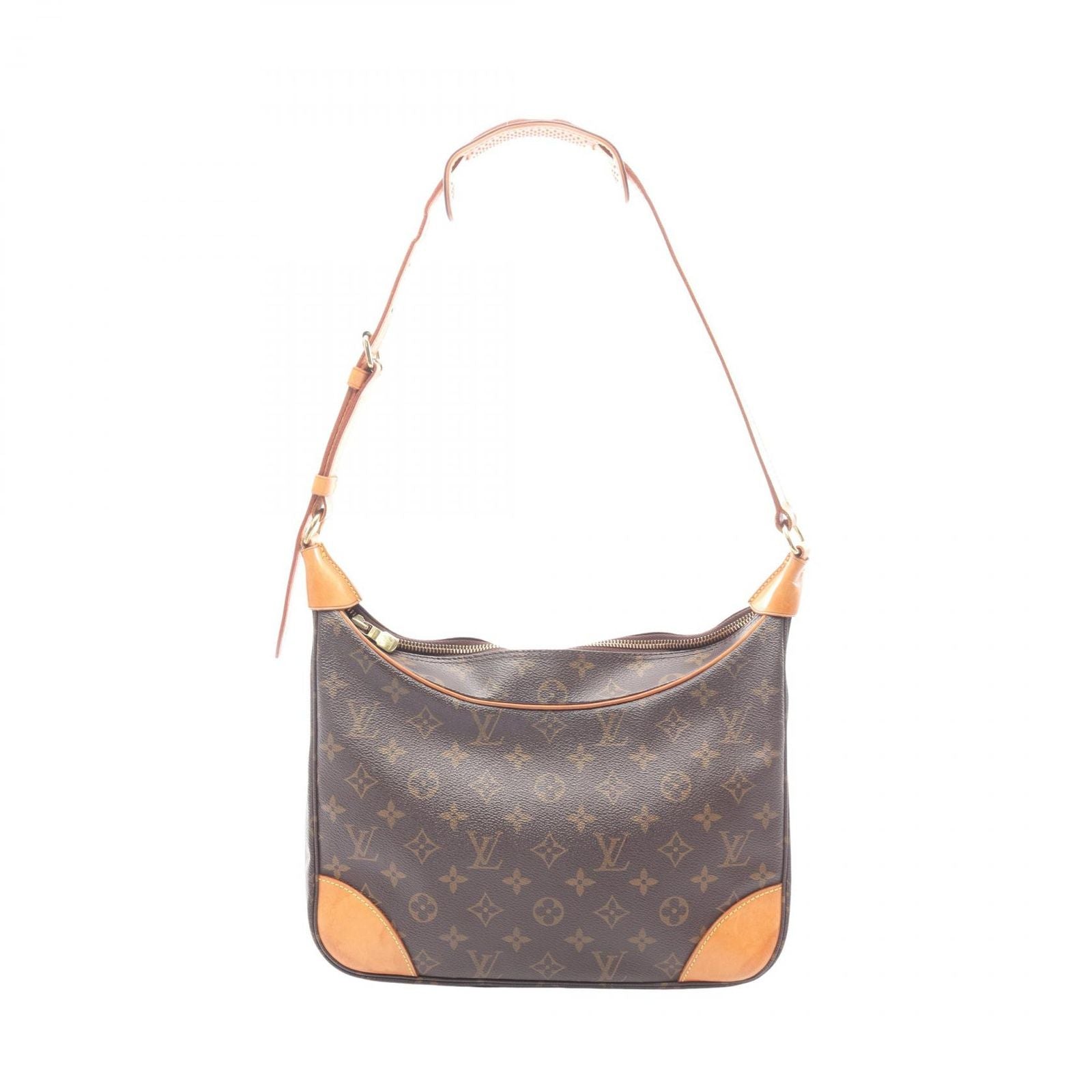 Louis Vuitton Shoulder Bag Boulogne PM Canvas Leather