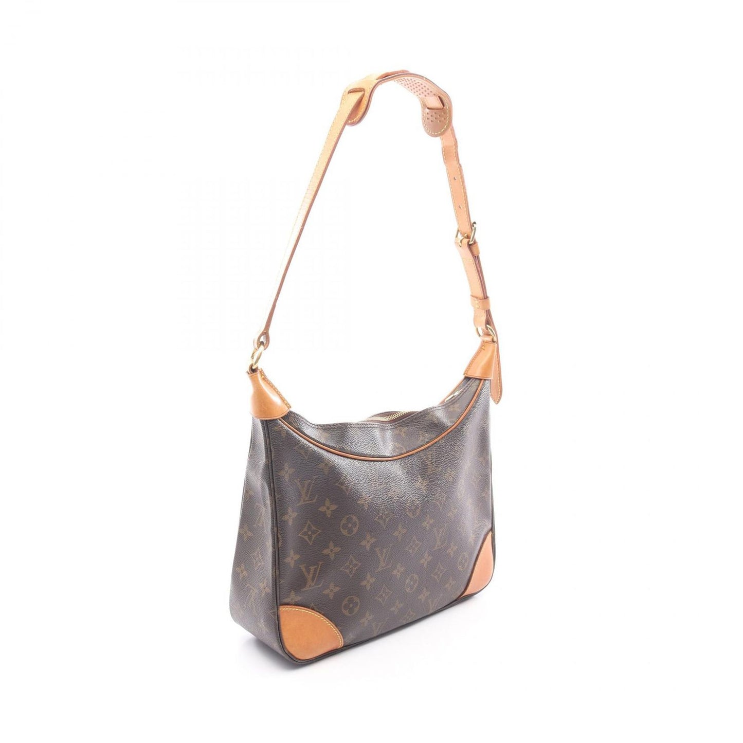 Louis Vuitton Shoulder Bag Boulogne PM Canvas Leather — view 2