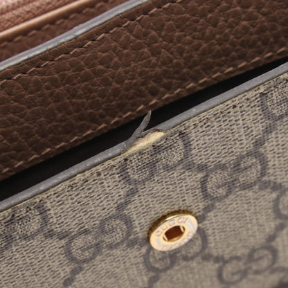 Gucci Bifold Wallet Petit Marmont Continental Pink Beige Leather GG — view 9