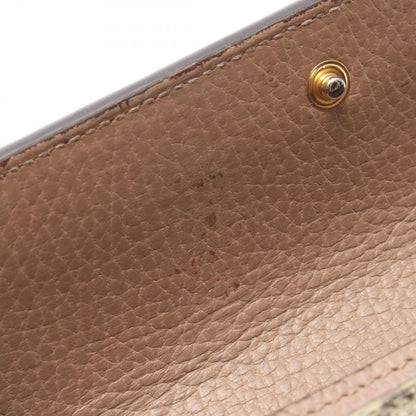 Gucci Bifold Wallet Petit Marmont Continental Pink Beige Leather GG — view 7