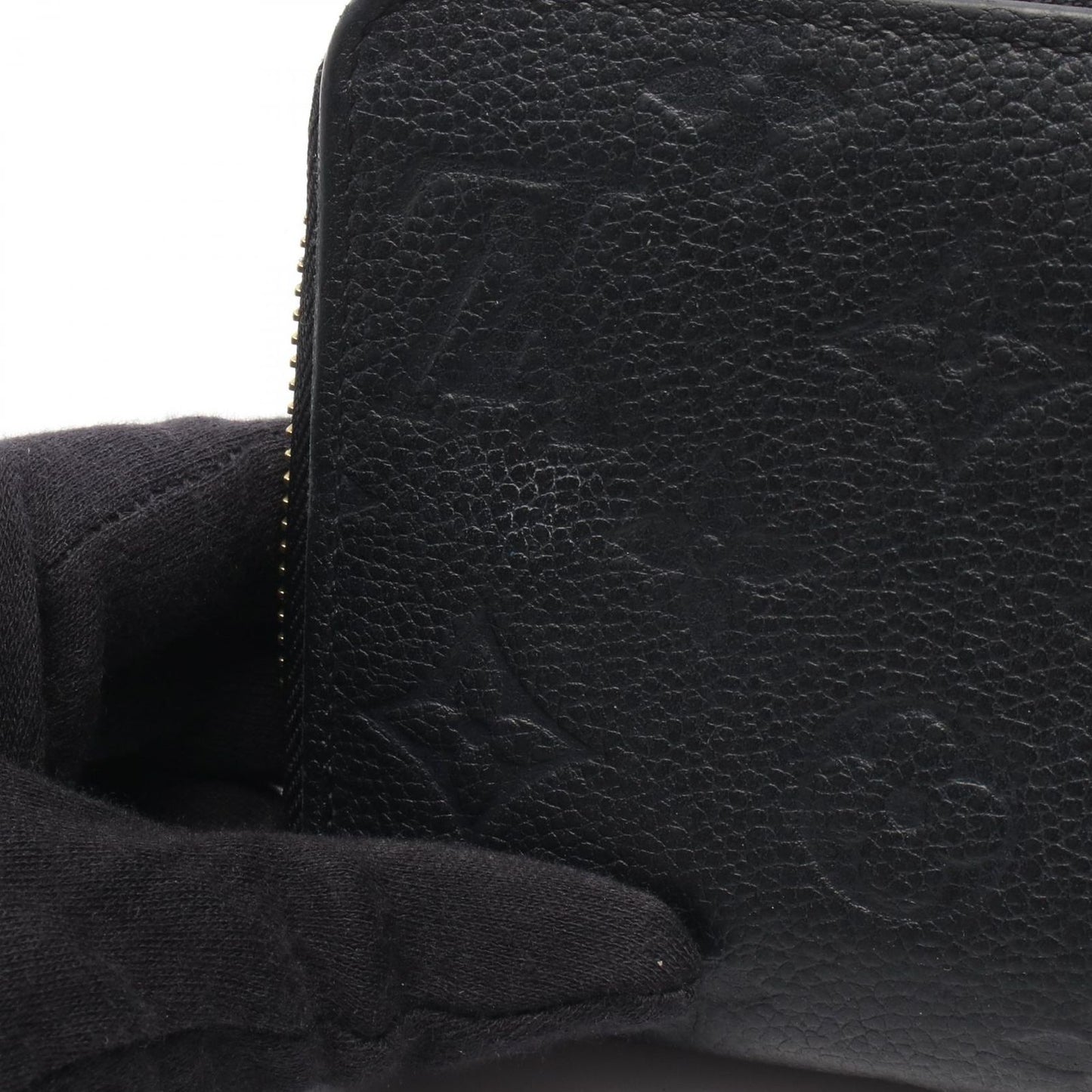 Louis Vuitton Round Wallet Zippy Noir Leather — view 6