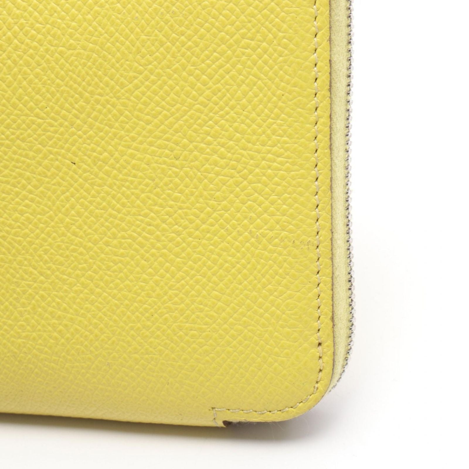 Hermes Round Wallet Azap Long Silk in Souffle Leather in — view 7