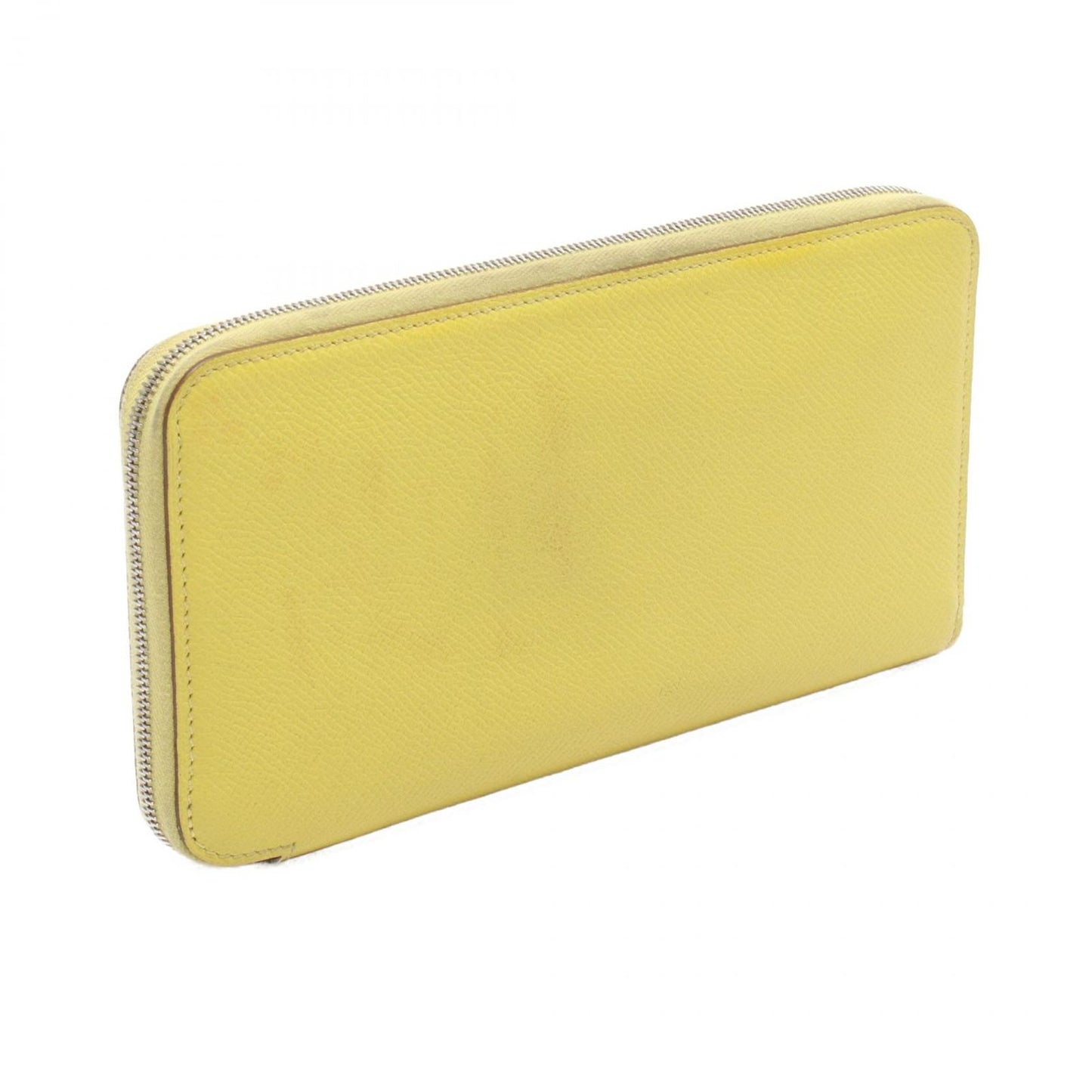 Hermes Round Wallet Azap Long Silk in Souffle Leather in