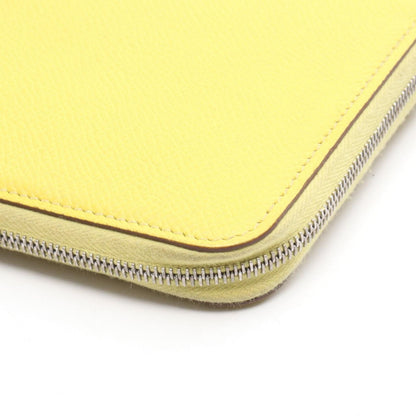 Hermes Round Wallet Azap Long Silk in Souffle Leather in — view 9