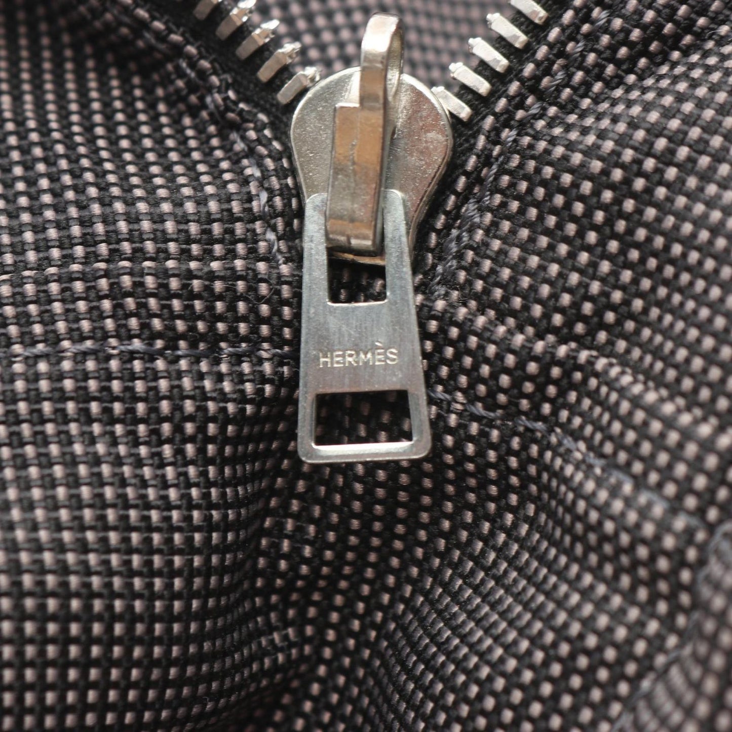 Hermes Tote Her Line MM Dark Gray Canvas Her MM — view 9