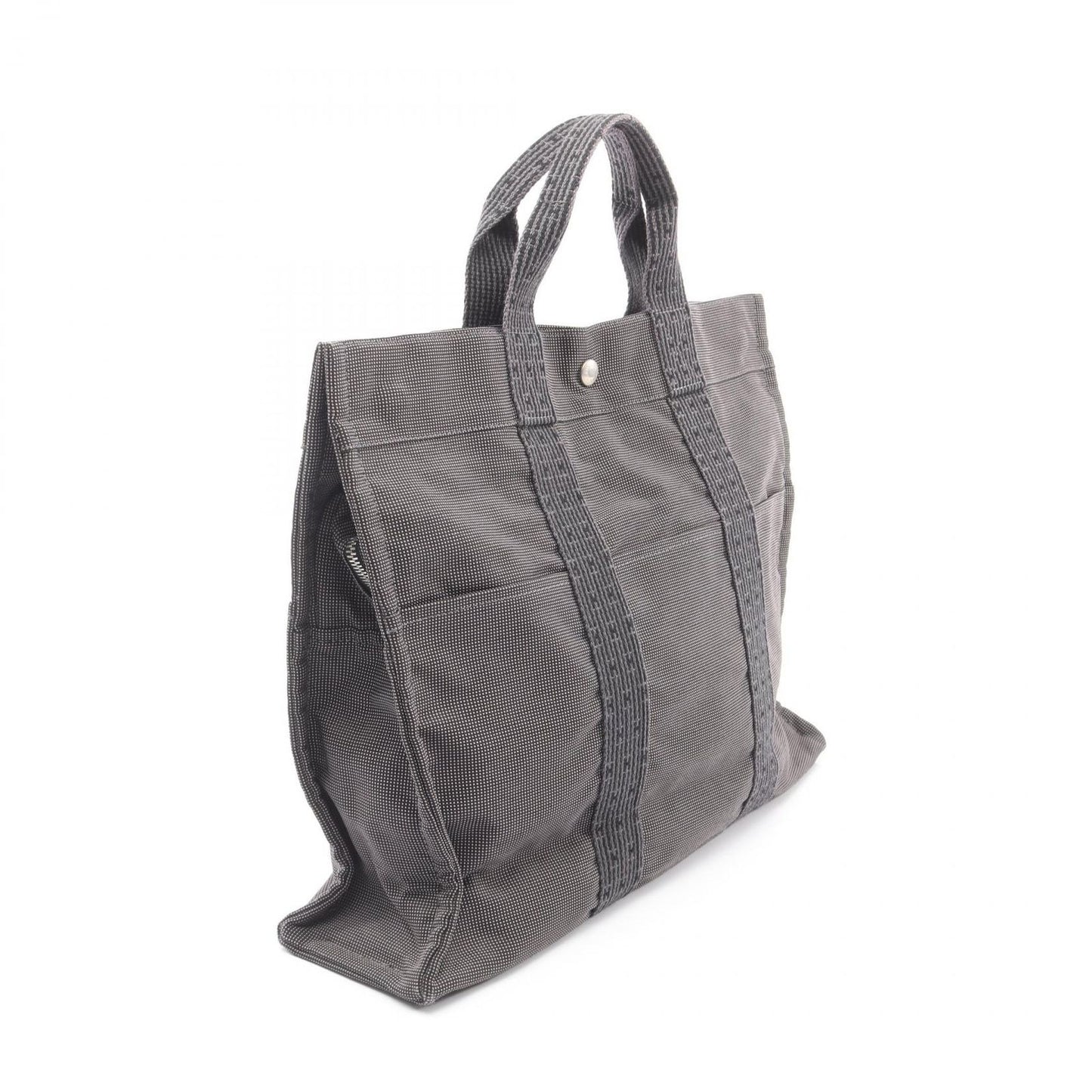Hermes Tote Her Line MM Dark Gray Canvas Her MM — view 2