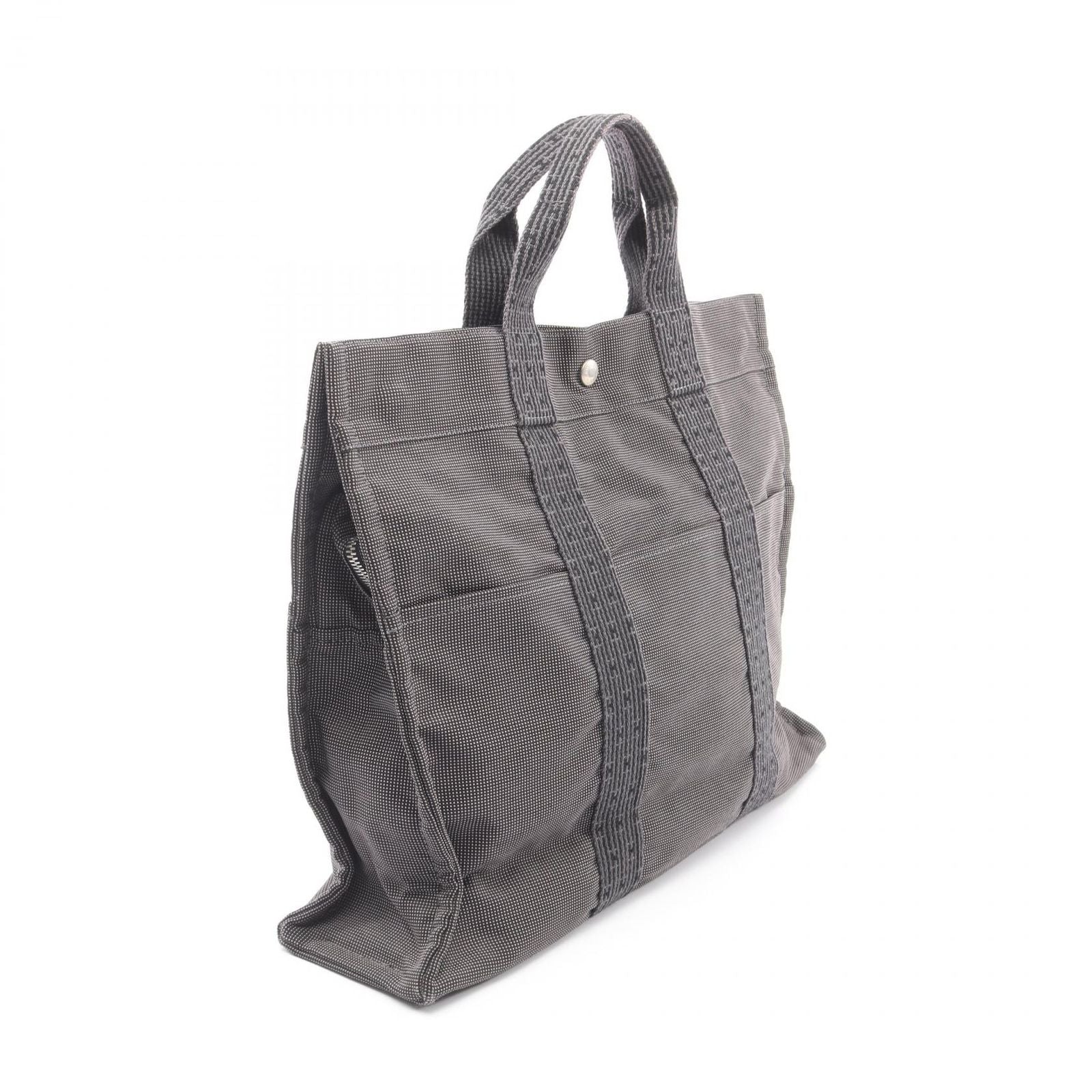 Hermes Tote Her Line MM Dark Gray Canvas Her MM — view 2