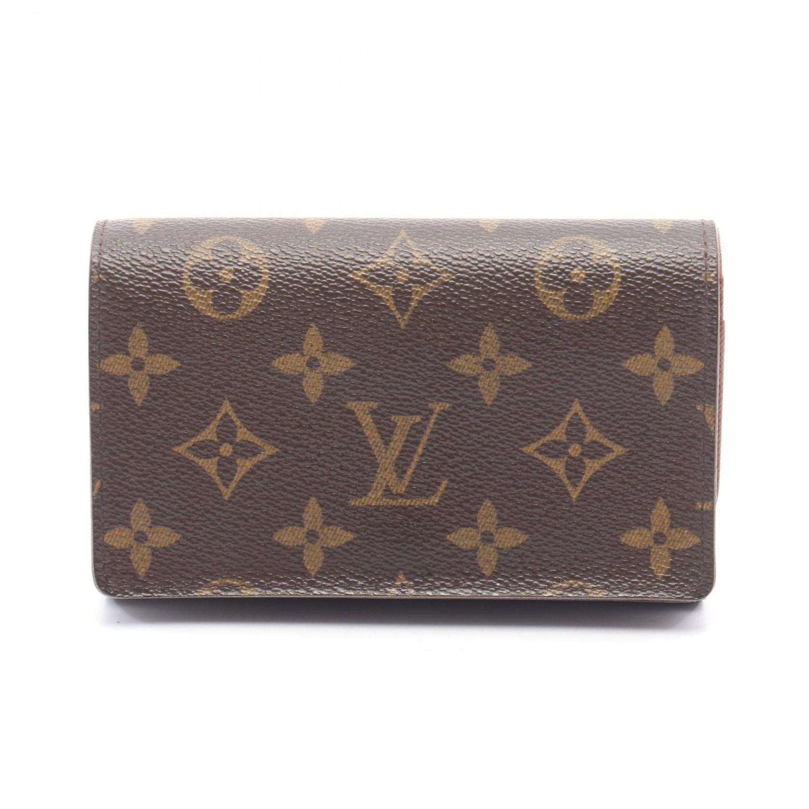 Louis Vuitton Bifold Wallet Porte-Monnaie Viennois Tresor Leather