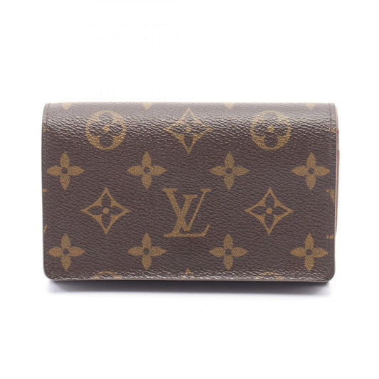 Louis Vuitton Bifold Wallet Porte-Monnaie Viennois Tresor Leather