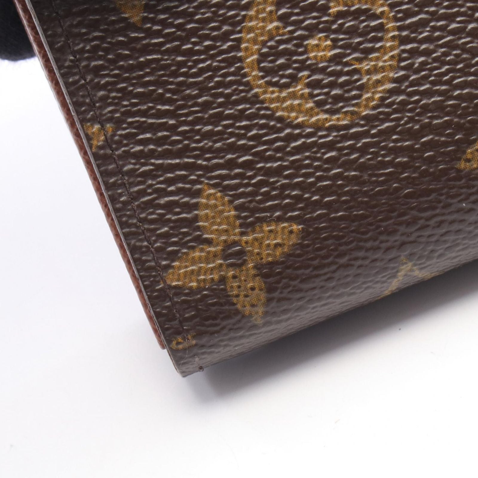 Louis Vuitton Bifold Wallet Porte-Monnaie Viennois Tresor Leather — view 9