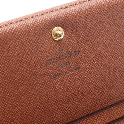 Louis Vuitton Bifold Wallet Porte-Monnaie Viennois Tresor Leather — view 4