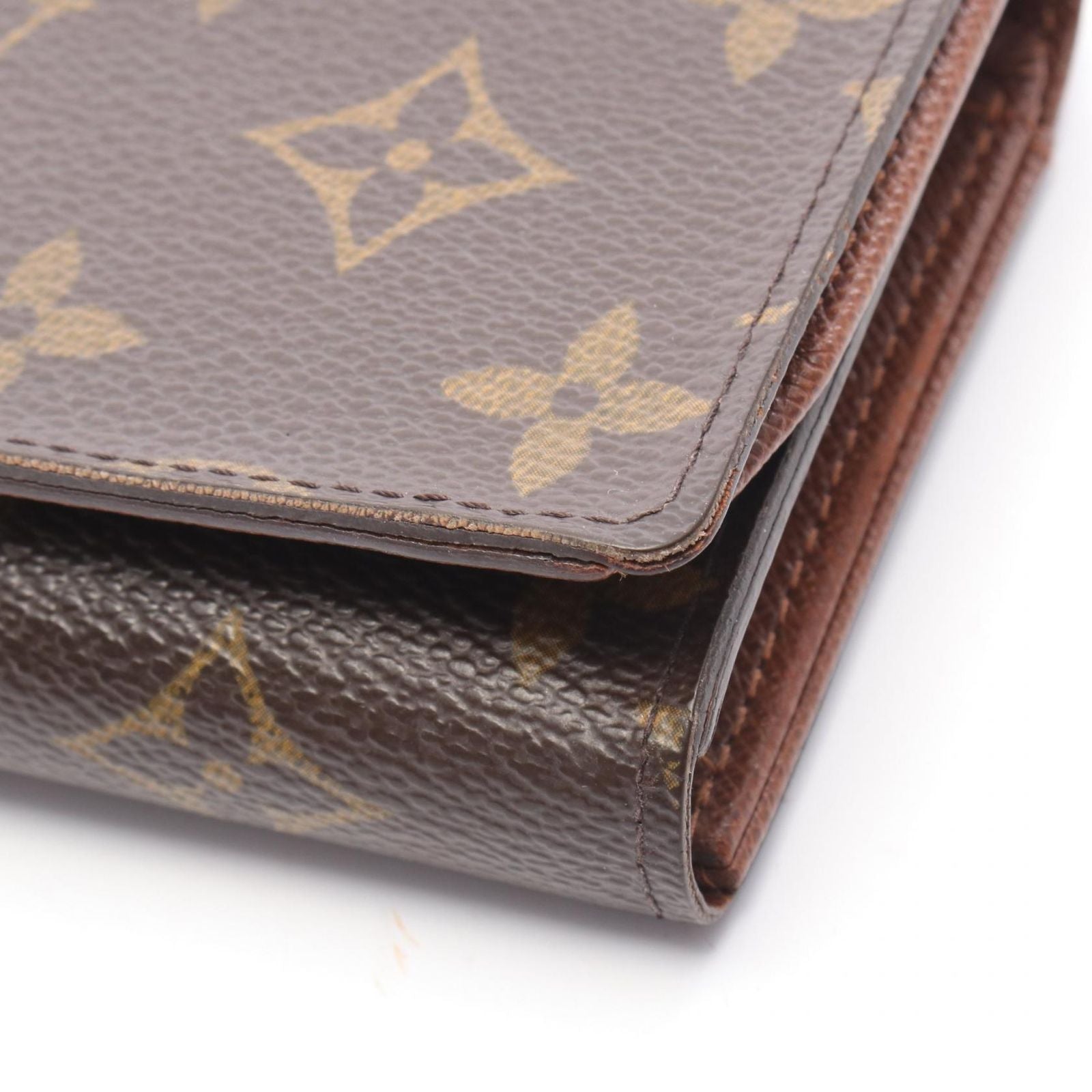 Louis Vuitton Bifold Wallet Porte-Monnaie Viennois Tresor Leather — view 7