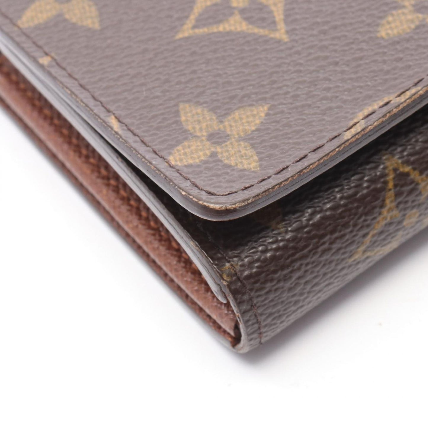 Louis Vuitton Bifold Wallet Porte-Monnaie Viennois Tresor Leather — view 6