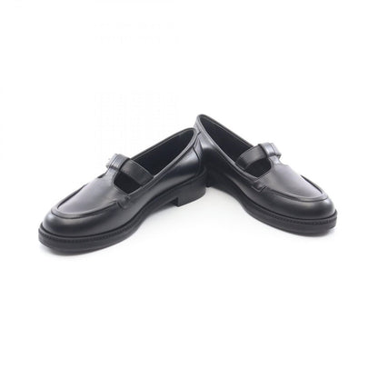 Chanel Loafers CC Logo Turnlock Black Leather — view 3