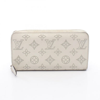 Louis Vuitton Round Wallet Zippy Blanc Leather
