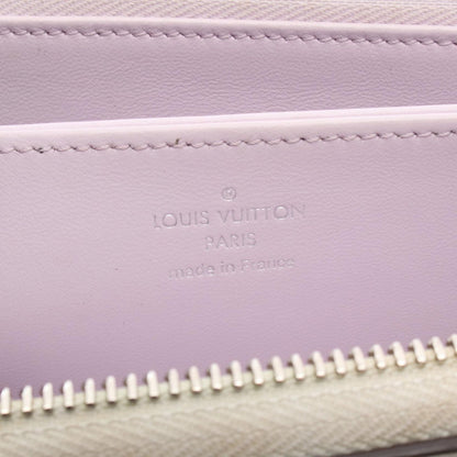 Louis Vuitton Round Wallet Zippy Blanc Leather — view 5