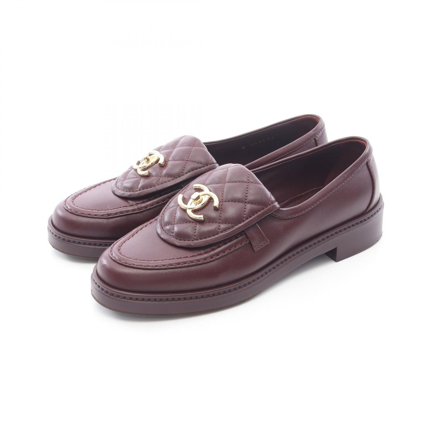 Chanel Loafers Quilted Leather