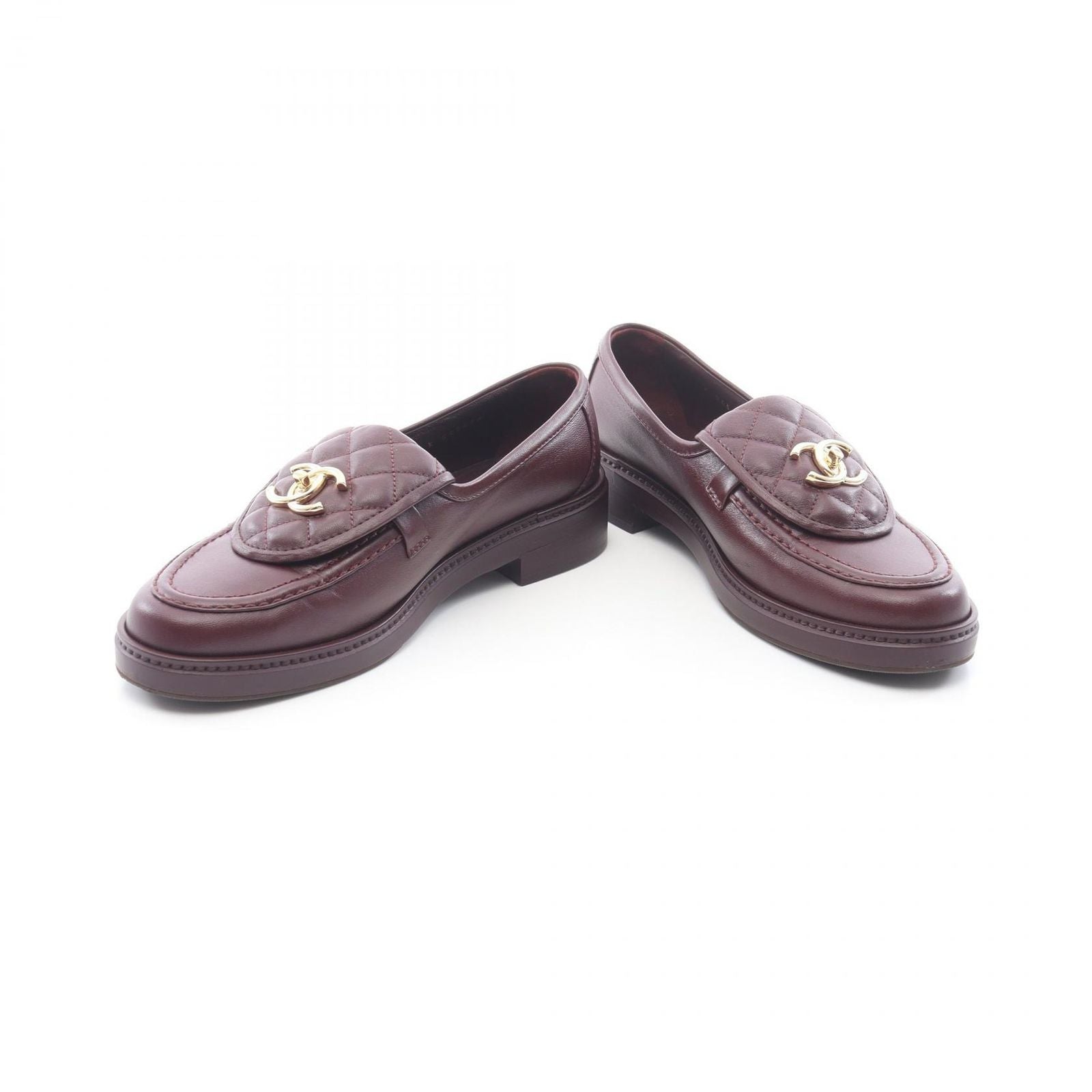 Chanel Loafers Quilted Leather — view 3