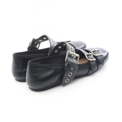 Dior Punk Ballerina Leather Flat Shoes — view 2