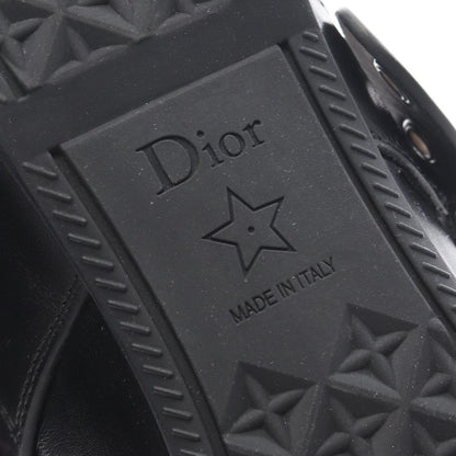 Dior Punk Ballerina Leather Flat Shoes — view 7