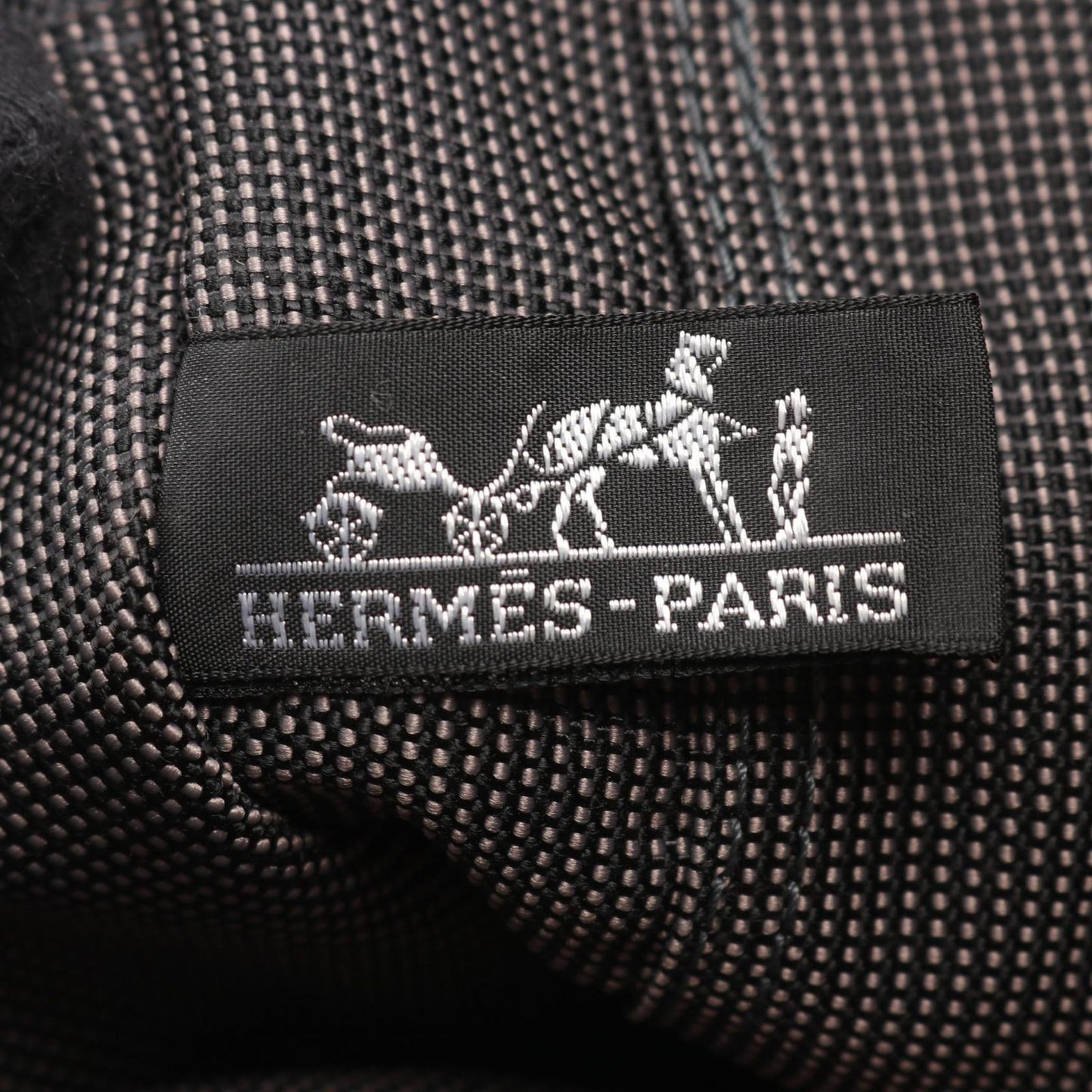 Hermes Backpack Her Line a Dos MM Dark Gray Canvas — view 4