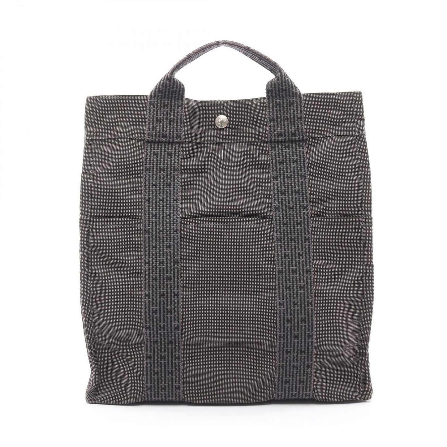 Hermes Backpack Her Line a Dos MM Dark Gray Canvas