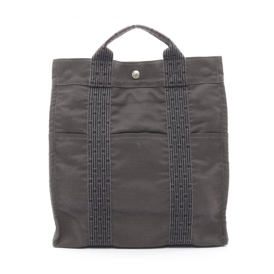 Hermes Backpack Her Line a Dos MM Dark Gray Canvas