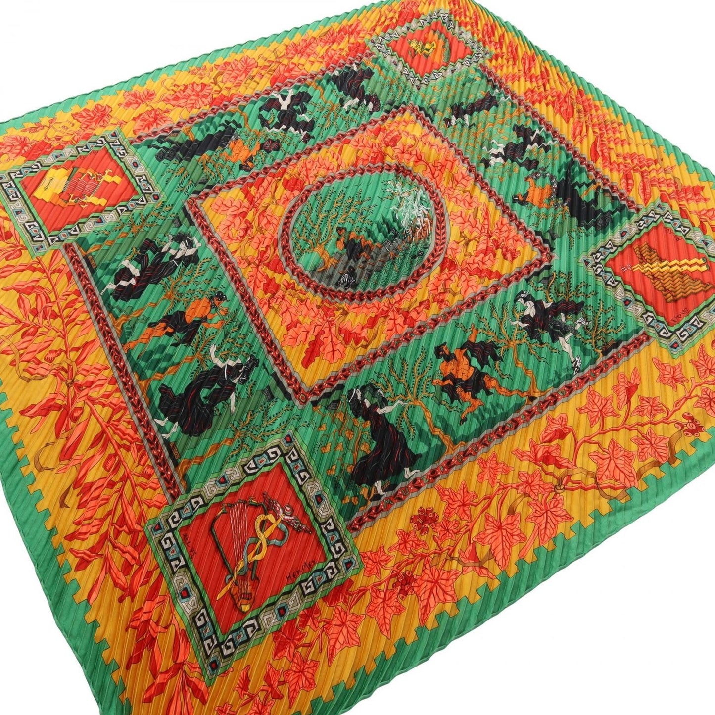 Hermes Scarf Carre Musique Des Dieux Silk