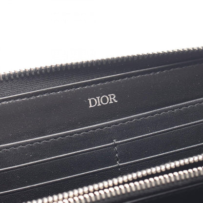 Dior Round Wallet Black Leather — view 4