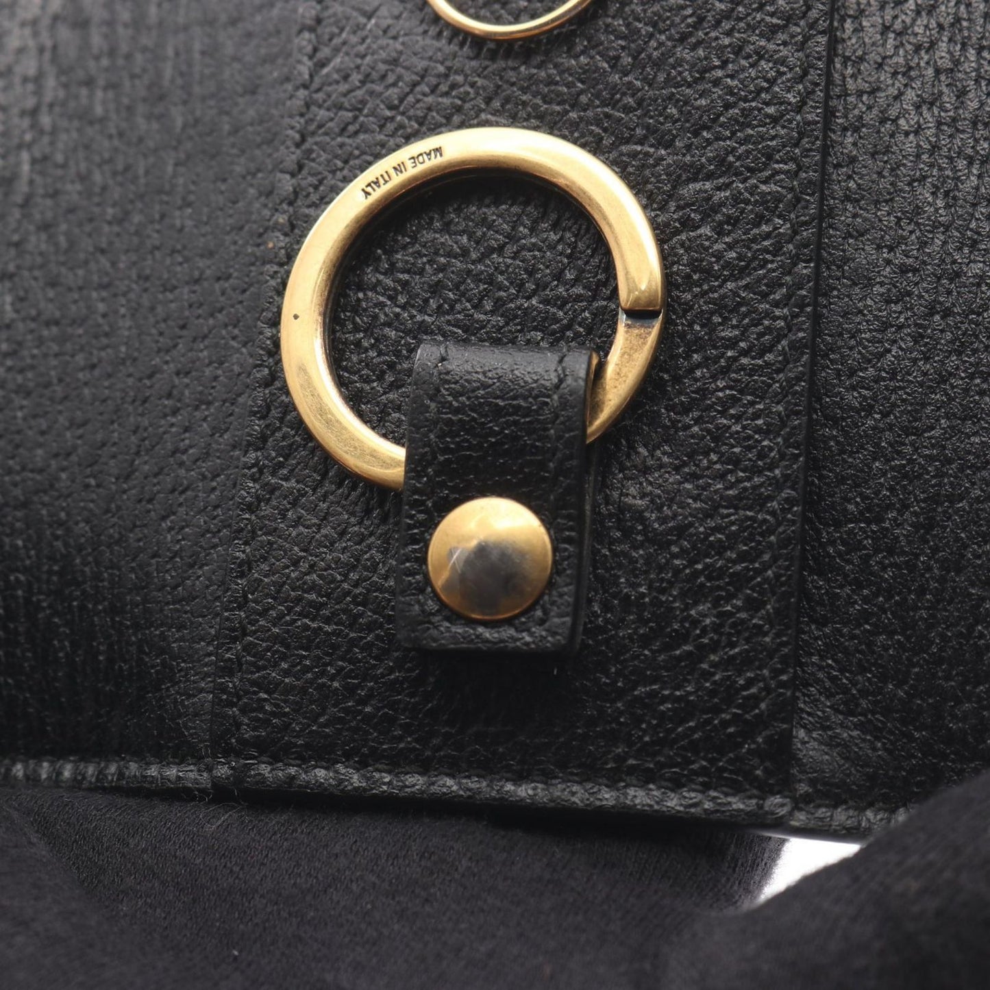 Gucci Key Case GG Marmont Black Leather Key Holder — view 6