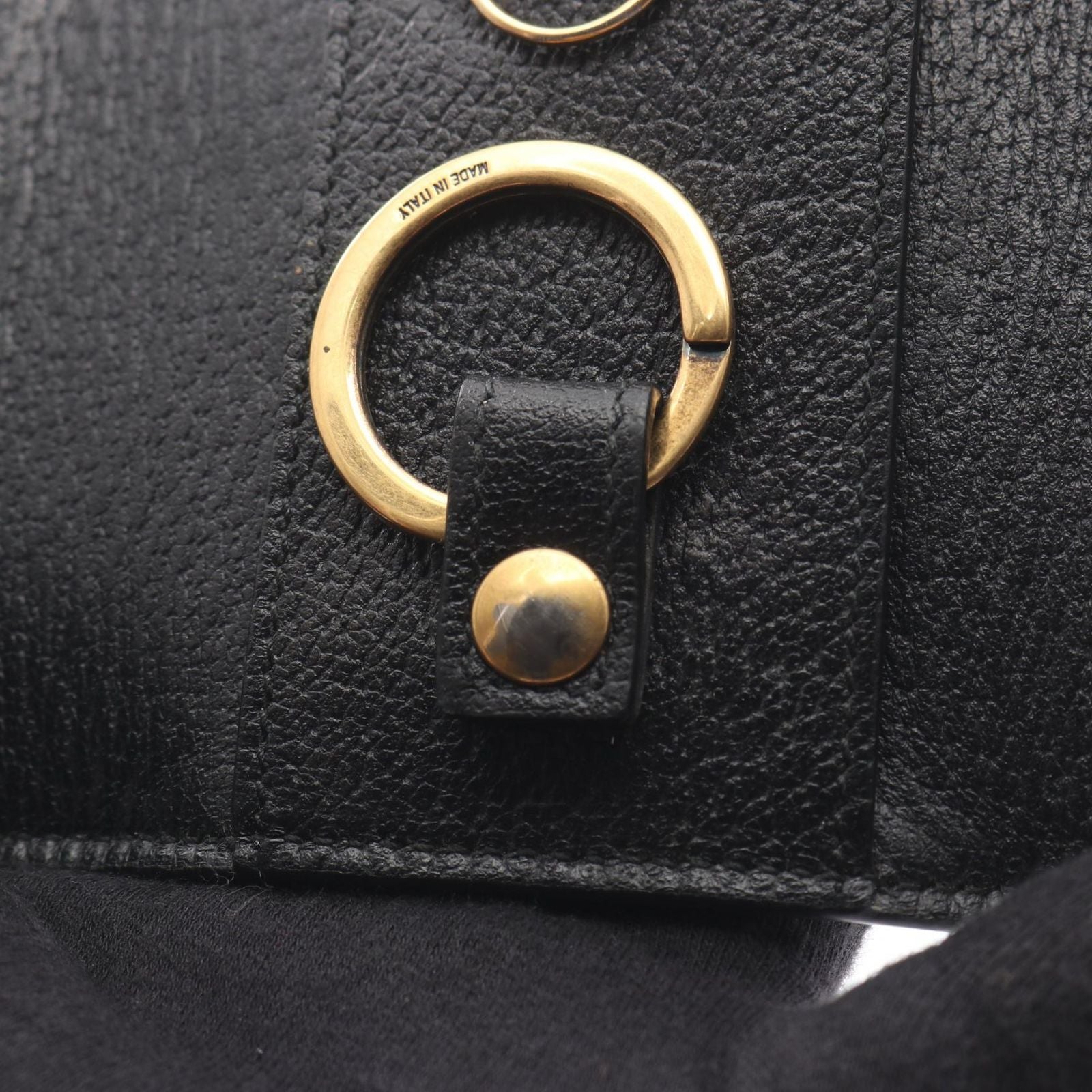 Gucci Key Case GG Marmont Black Leather Key Holder — view 6