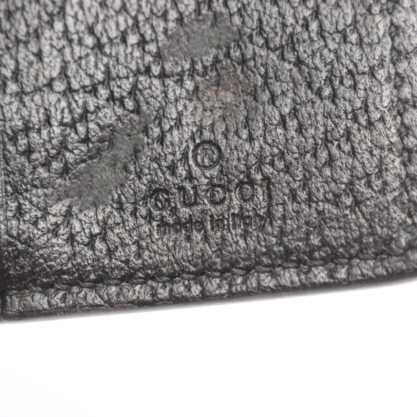 Gucci Key Case GG Marmont Black Leather Key Holder — view 4
