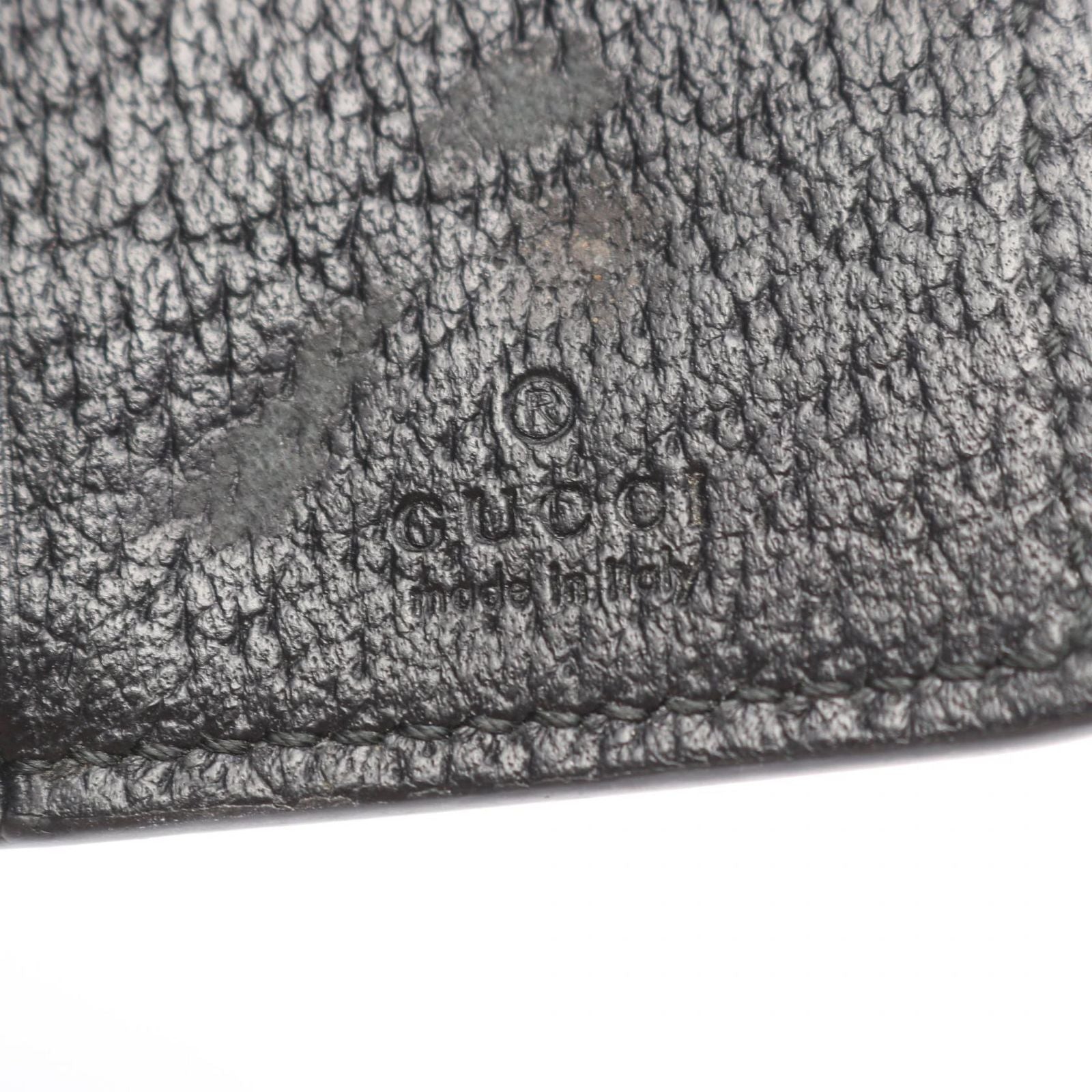 Gucci Key Case GG Marmont Black Leather Key Holder — view 4