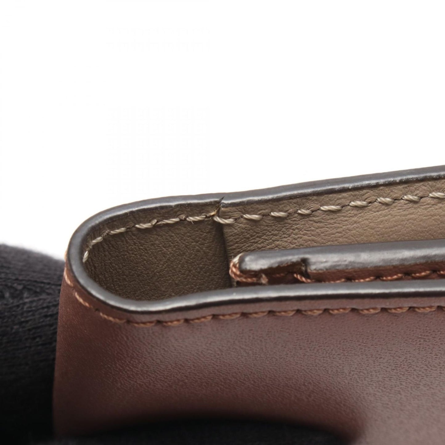 Fendi Card Case by the Way Pink Beige Leather by the Way — view 7