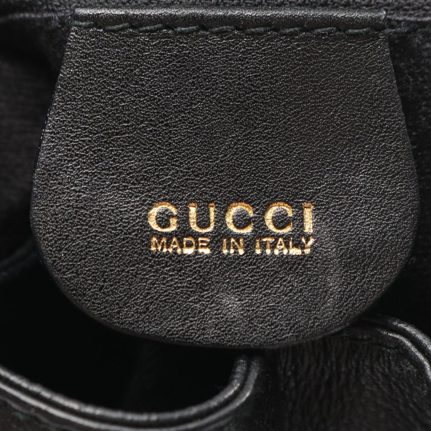 Gucci Backpack Bamboo 003 Black Leather — view 4