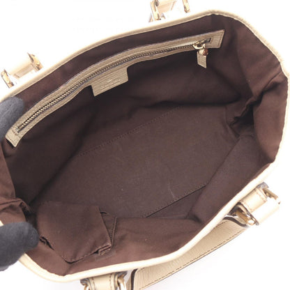 Gucci Tote GG Canvas Beige Ivory Yellow Handbag — view 3