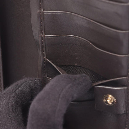 Gucci Bifold Wallet Micro Guccissima Dark Brown Leather Guccissima — view 5