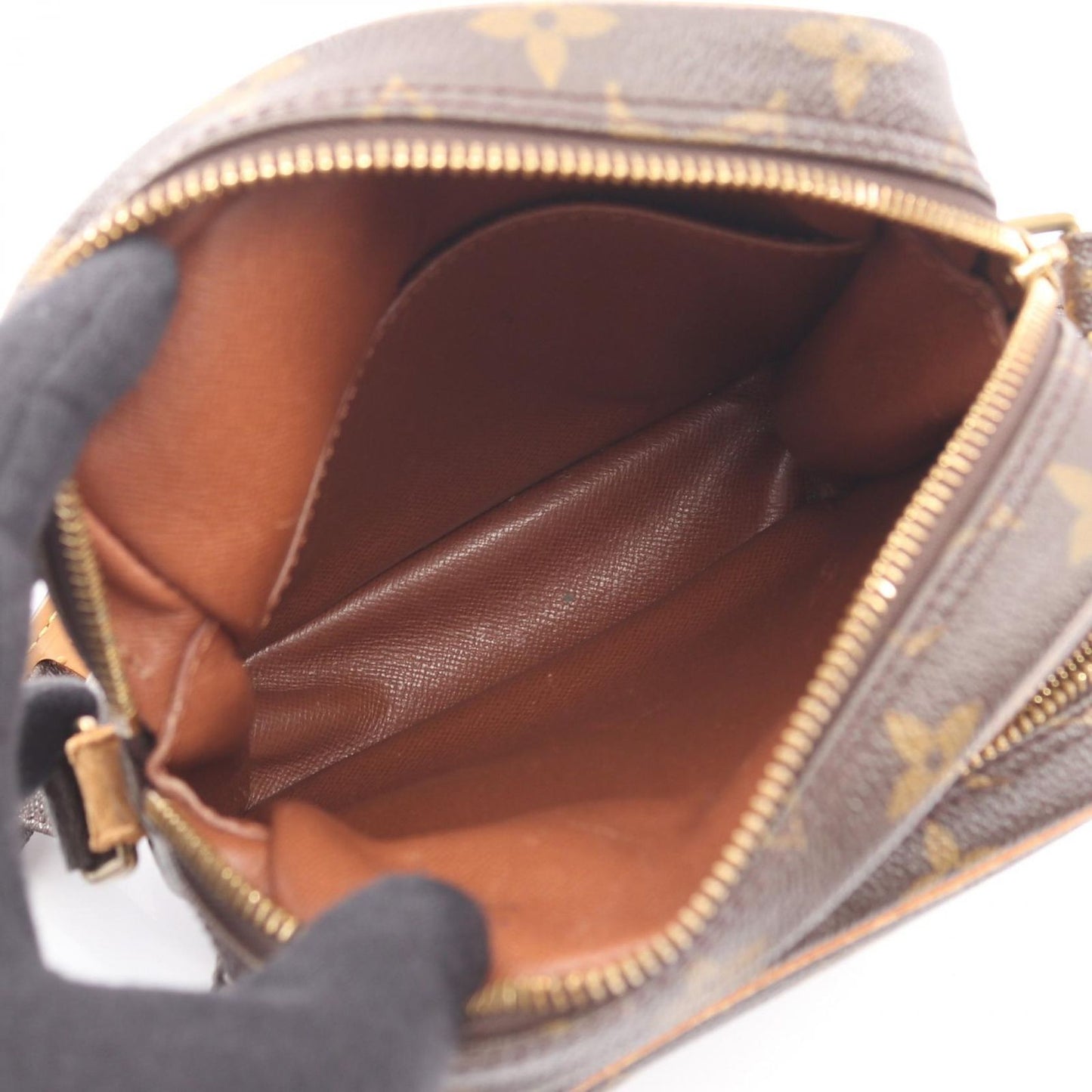 Louis Vuitton Shoulder Bag Amazon Canvas Leather — view 3