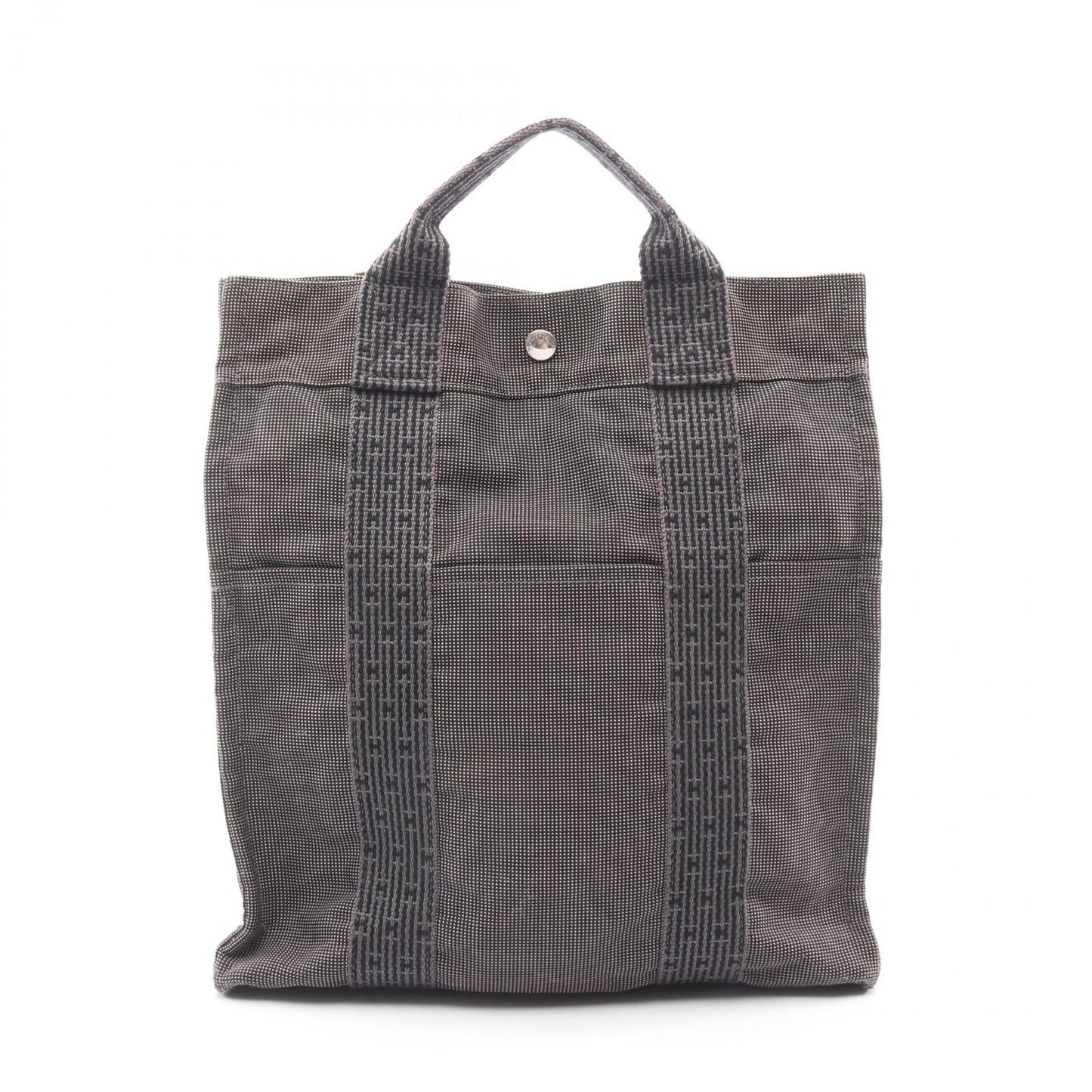 Hermes Backpack Her Line a Dos MM Dark Gray Canvas Her