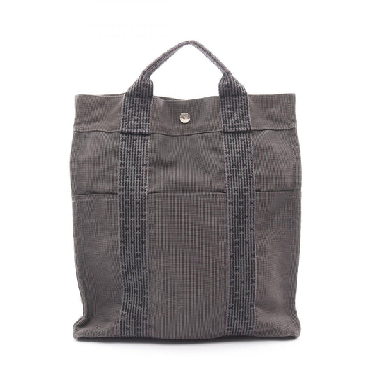 Hermes Backpack Her Line a Dos MM Dark Gray Canvas Her