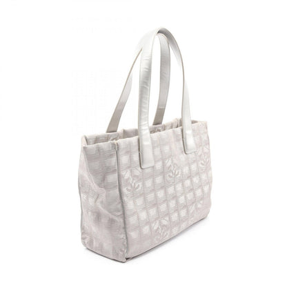 Chanel Tote New Travel Line PM Gray Silver Leather New PM — view 2