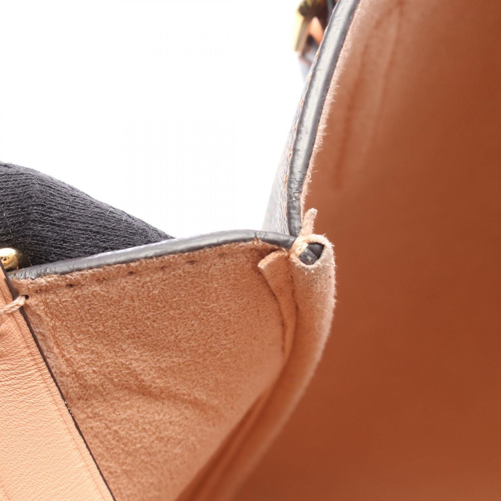 Louis Vuitton Tote Belmont NV BB Venus Canvas Leather — view 8