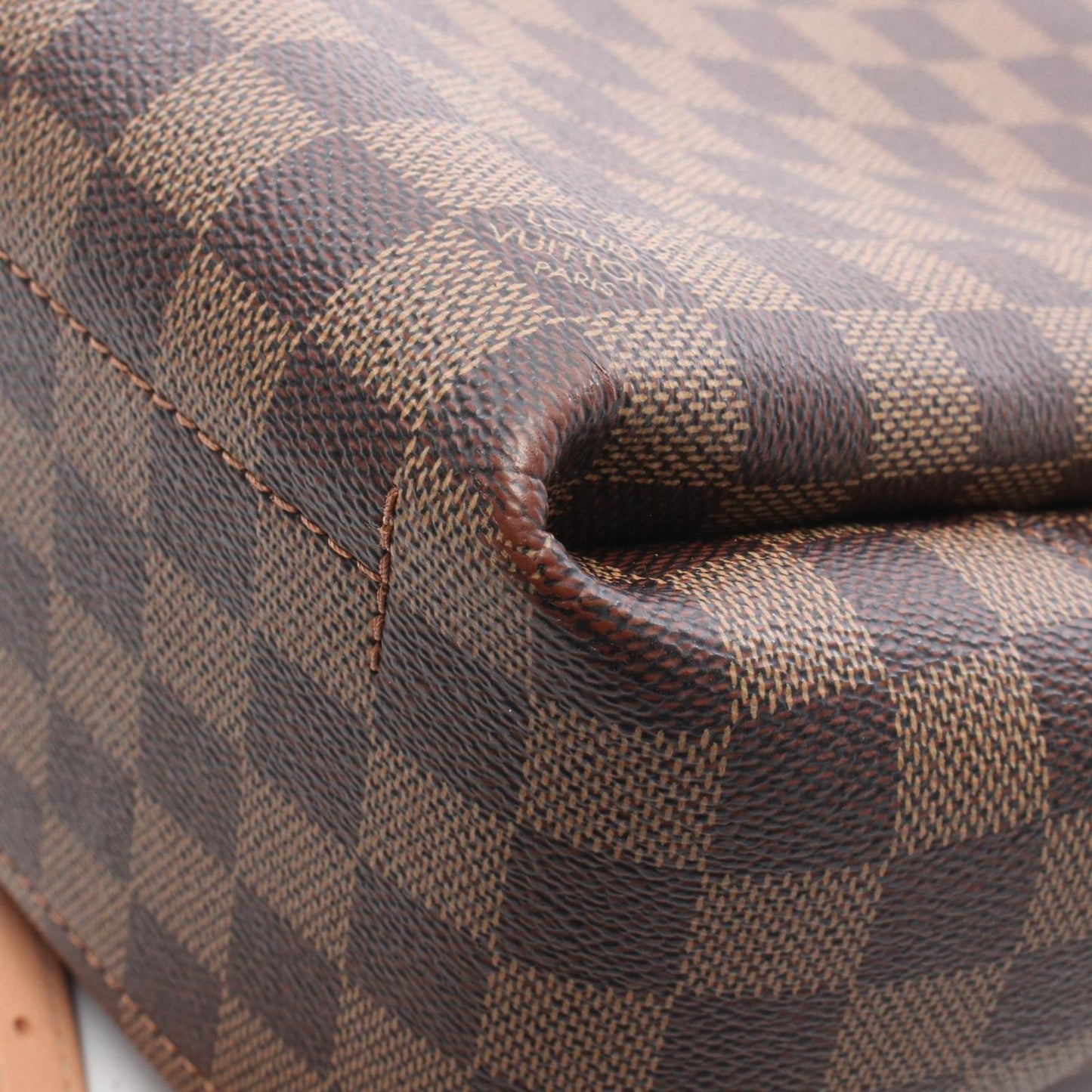 Louis Vuitton Tote Belmont NV BB Venus Canvas Leather — view 9