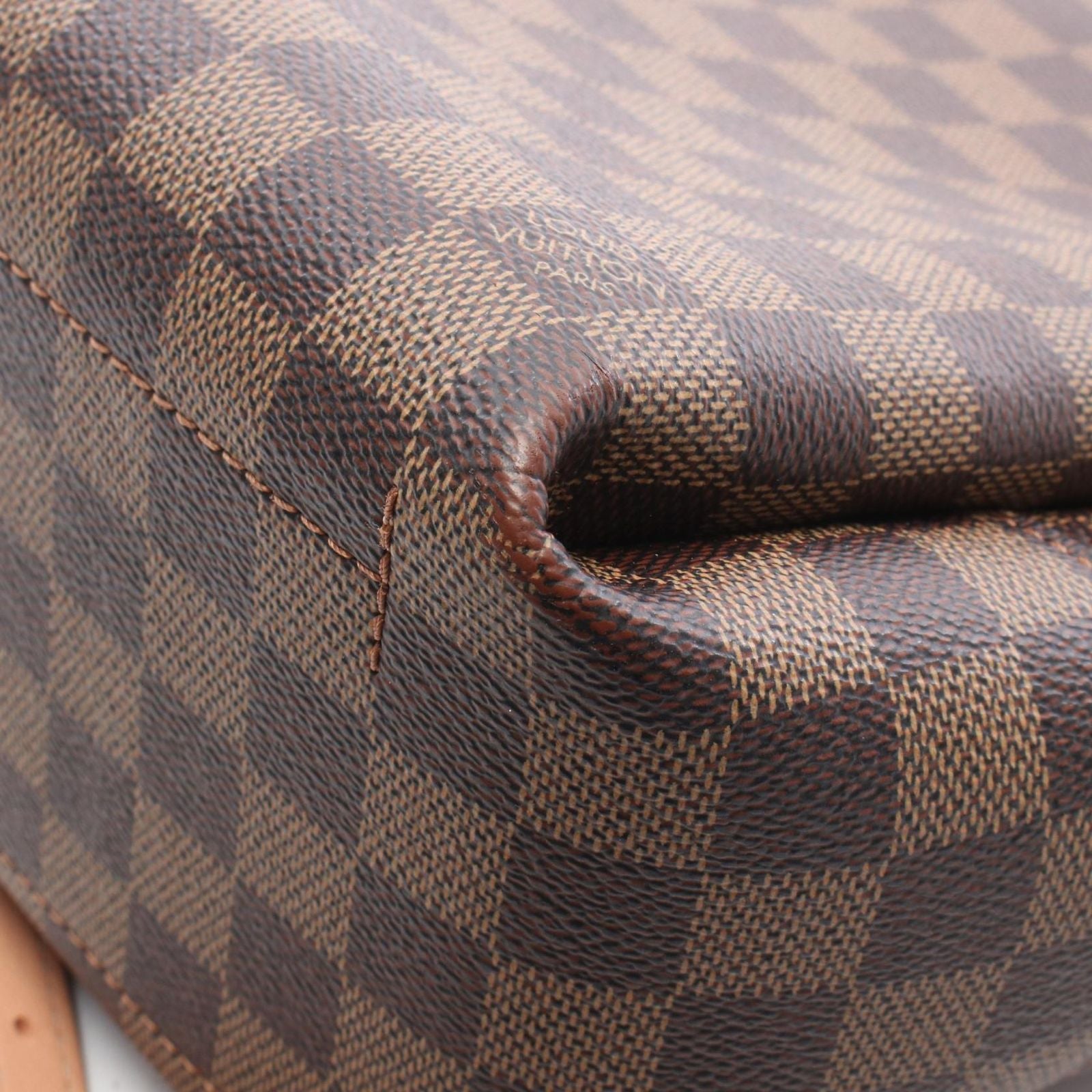 Louis Vuitton Tote Belmont NV BB Venus Canvas Leather — view 9