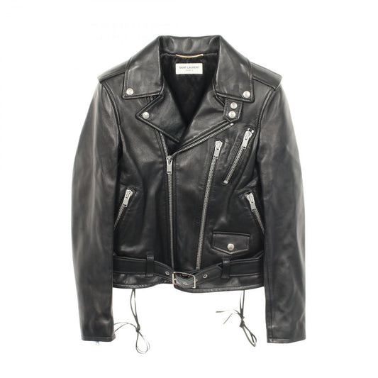 Saint Laurent Paris Rider's Jacket Double Leather