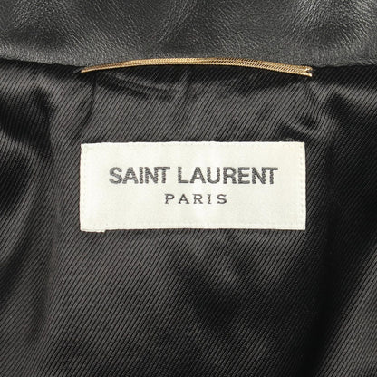 Saint Laurent Paris Rider's Jacket Double Leather — view 3