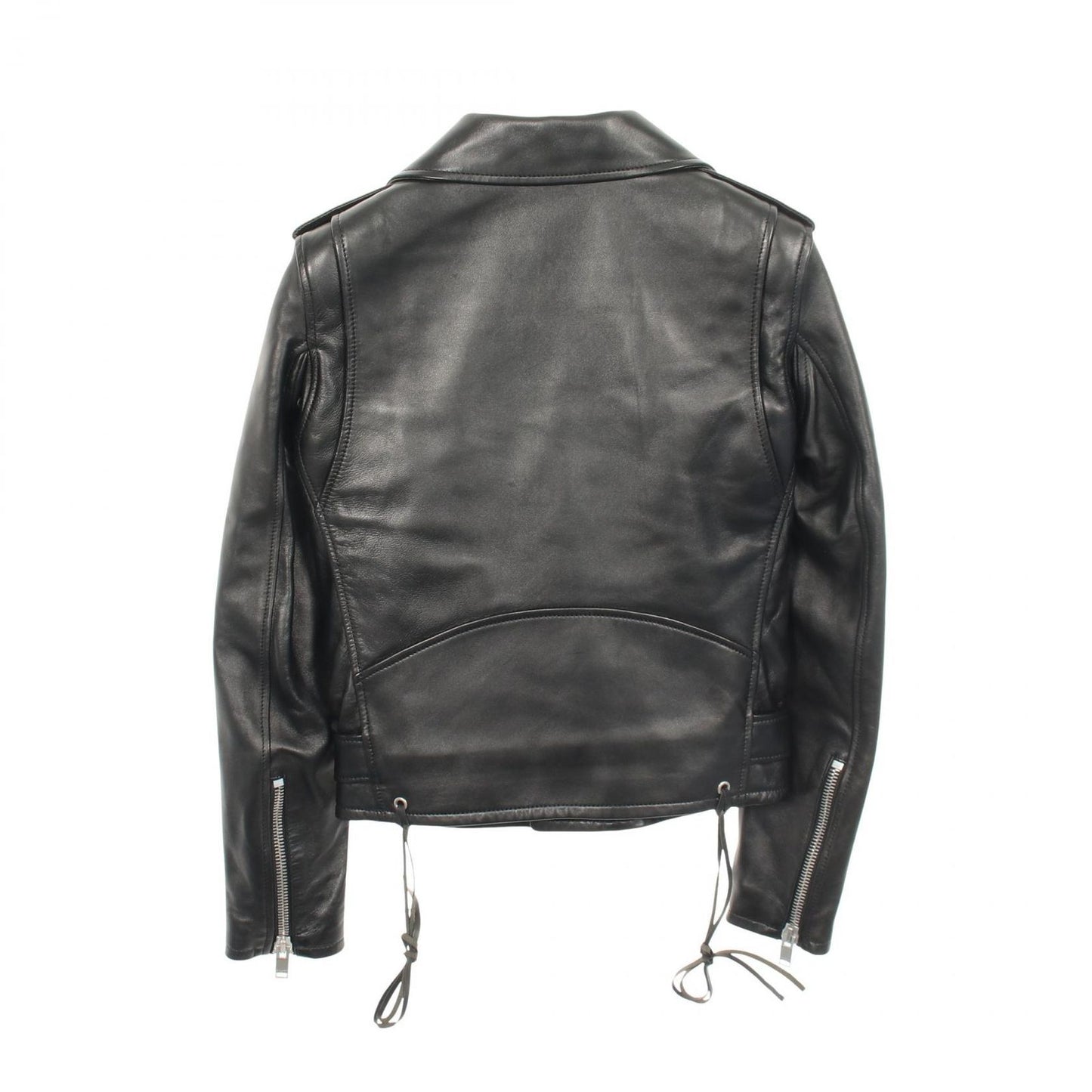 Saint Laurent Paris Rider's Jacket Double Leather — view 2