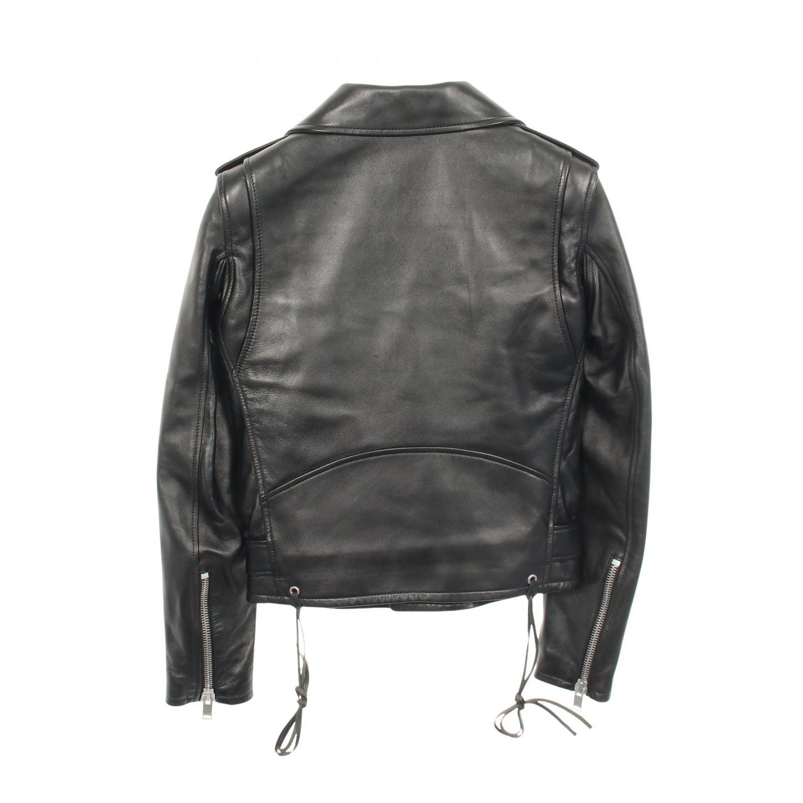 Saint Laurent Paris Rider's Jacket Double Leather — view 2